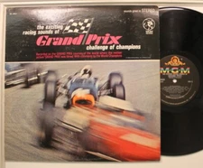 Phil Hill Lp The Exciting Racing Sounds Of The Grand Prix On Mgm - Nm / Vg+ To V