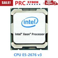 Intel Xeon E5-2676 V3 CPU 12 Core 2.4 GHz 30MB L3 Cache LGA 2011-v3 Processor