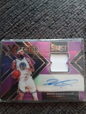 2019-20 Panini Select - X-Factor Memorabilia Signatures Purple #XF-WCS Willie...