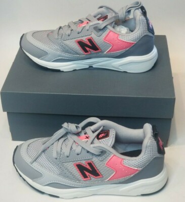 New Balance Kids Running Sneakers YS45XLG1 Gray Fuchsia 13