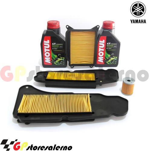 KIT TAGLIANDO YAMAHA MAJESTY 400 2004 2005 2006 OLIO FILTRO CANDELA YP - Foto 6