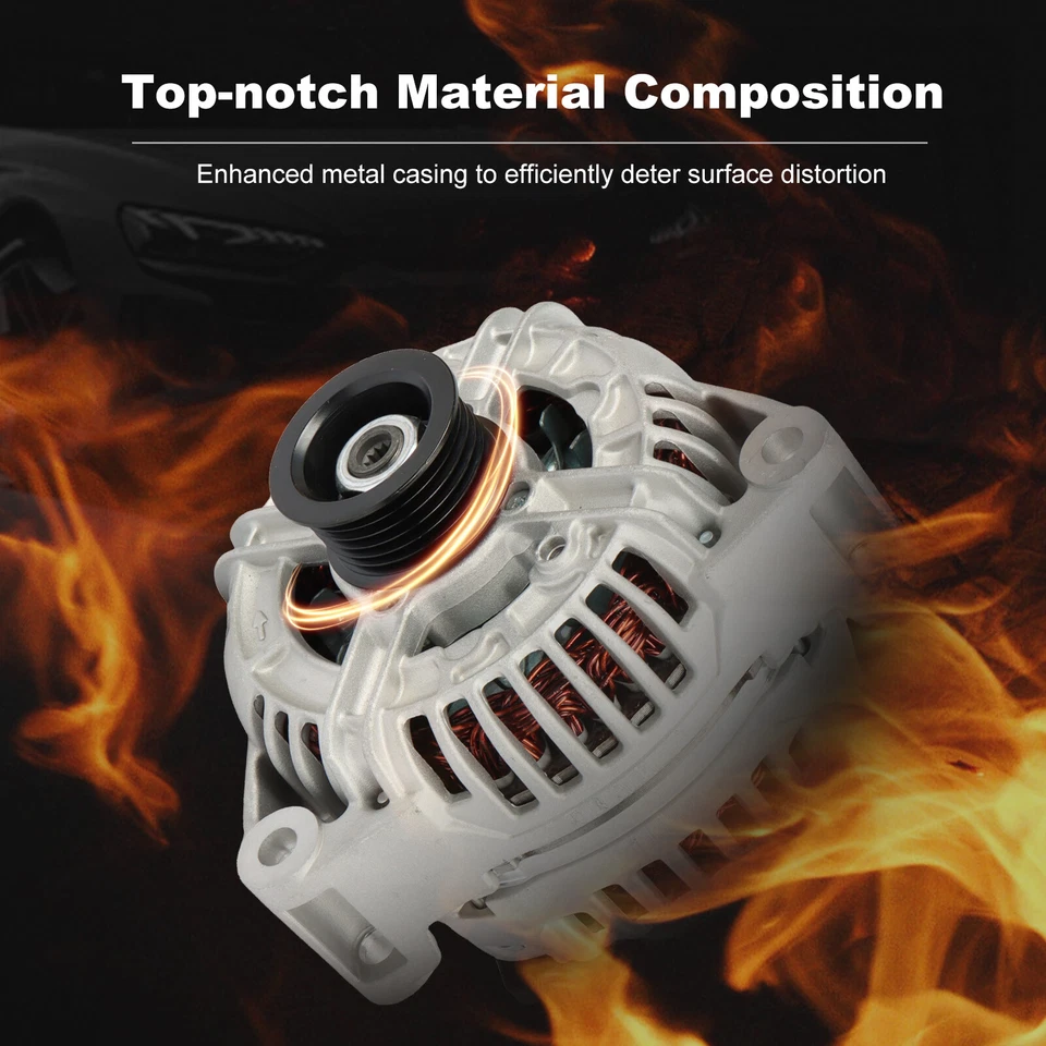 New Alternator For Mercedes-Benz C240 C32 C320 CLK320 ML320 ML350 SLK32 SLK320 Foto 2 de 4