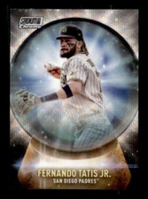 2021 Stadium Club Chrome Crystal Ball Wave Refractor #CB3 Fernando Tatis Jr. SP
