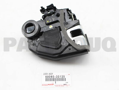 6906033120 Genuine Toyota LOCK ASSY, REAR DOOR W/MOTOR, LH 69060 