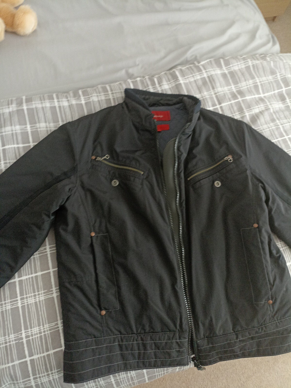 Firetrap Mens Black  Jacket - Medium Size - image 5