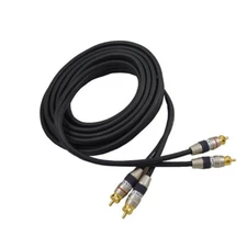 BEL-F8C12SLV-AUD Belkin High Performance Male to Male 12 Feet RCA Audio Cable