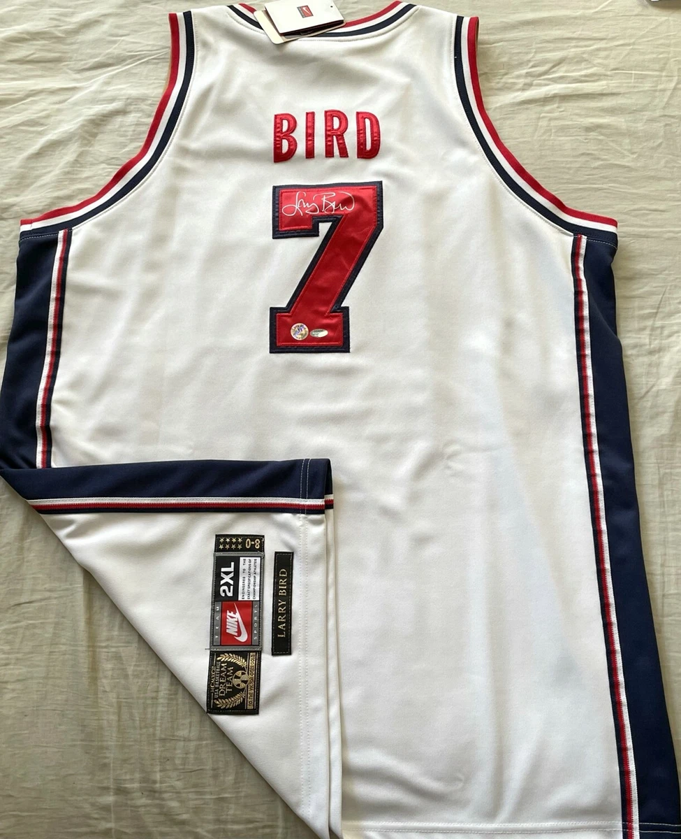 Larry Bird signed autograph 1992 USA Dream Team Nike Gold Medal