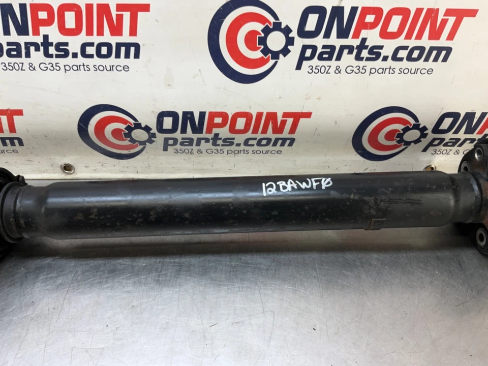 Infiniti G37 2009 tracción trasera eje de tracción trasera 2 piezas automático 56 k OEM 12BAWF0 Foto 3 de 4