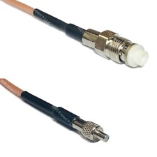 RG316 FME FEMALE to TS-9 Female RF Cable Rapid-SHIP LOT