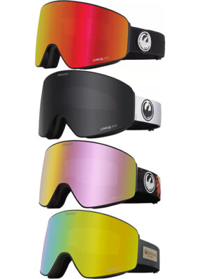 DRAGON PXV（LUMA LENS） Dragon Alliance PXV LumaLens Snow Goggles w/ Bonus Lens