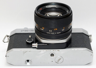 CARL ZEISS PLANAR 50mm f/1.4 CY LENS Contax with Yashica FX-2 Film