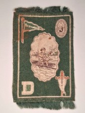 1910 B33 Murad tobacco felt Dartmouth College Rower Crewe Rare