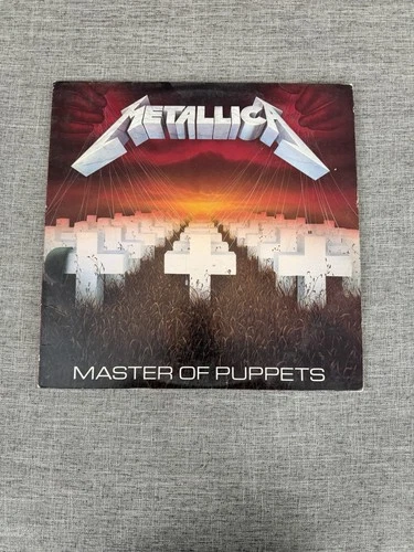Metallica Master of Puppets 1986 Vinyl LP Original Vintage Record 9 60439-1 VG+