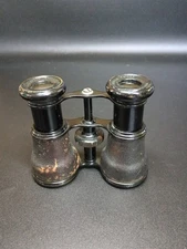 Vintage Deraisme Of Paris Binoculars France Washington DC Expandable*Read*