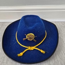 Vintage indian scout felt hat