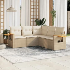 Garden Sofa Set Beige