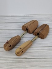 Cedar Wood Shoe Keepers By Rochester Shoe Tree Co. Size S Wooden Shoe Form