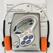 SONY Walkman WM-FX281 Cassette Player w/ AM/FM Radio - New Belt - Tested
