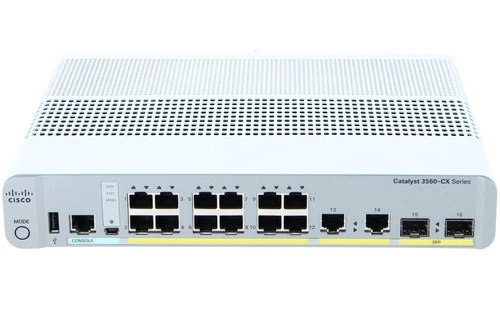 CISCO - WS-C3560CX-12TC-S - Cisco Catalyst 3560-CX 12 Port Data IP Base