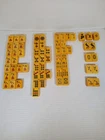 Vintage Catalin Bakelite Mahjong Tiles Lot of 66 For Crafts or Jewelry Making
