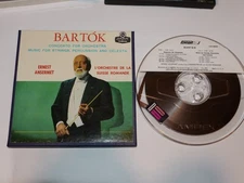 REEL TO REEL BARTOK Concerto for Orch ANSERMET LONDON FFST LCK 80068 4tk 7.5ips