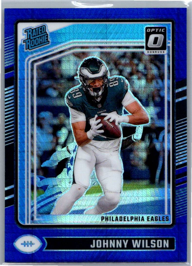 2024 Donruss Optic #256 Johnny Wilson Green Hyper