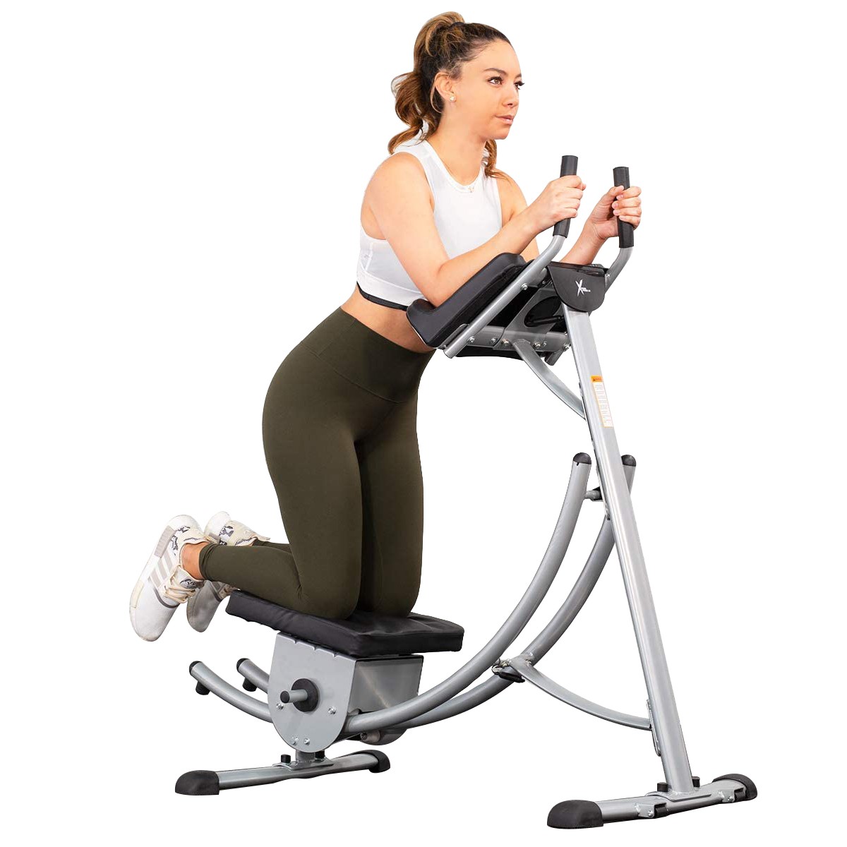 XtremepowerUS Abs Abdominal Exercise Machine Ab Work Out Crunch