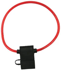 The InstallBay ATC Fuse Holder With Cover 16 Gauge - Package of 10 (atfh16c-10)