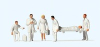 Preiser Figurensatz 1:87 Notarzt-Team Exklusiv Serie H0 10101