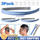 3x Replacement Headgear straps for ResMed Airfit P10 Nasal Pillow CPAP Mask Blue