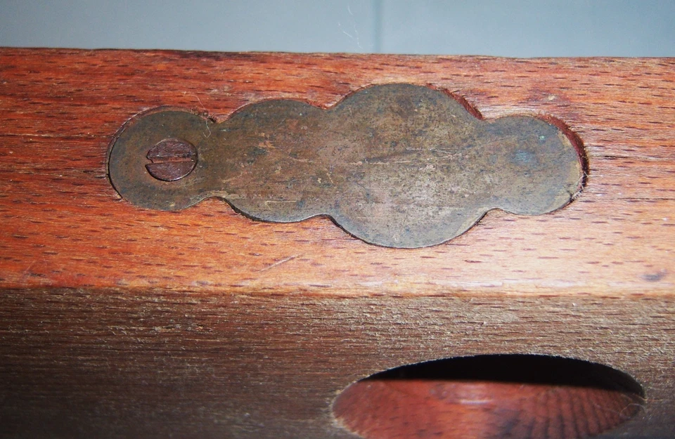 Early Henry Disston Sons 12 3/4” Wood Brass Level - Image 4 of 4