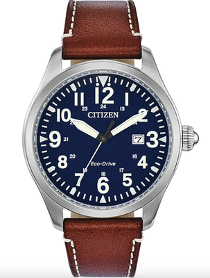 Citizen Bm6838-17l Chandler 42 mm Eco-drive Blue Dial Leather