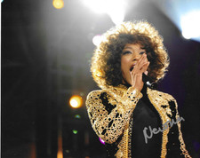 * NAOMI ACKIE * signed 8x10 photo * WHITNEY HOUSTON I WANT TO DANCE * COA *