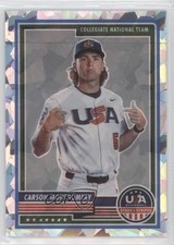 2023 USA Baseball Stars & Stripes Crystals Prizm 17/23 Carson Montgomery #76 tj1