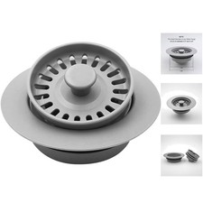 Stylish Decorative Garbage Disposal Strainer for Standard 3.5  Sink Drain Holes