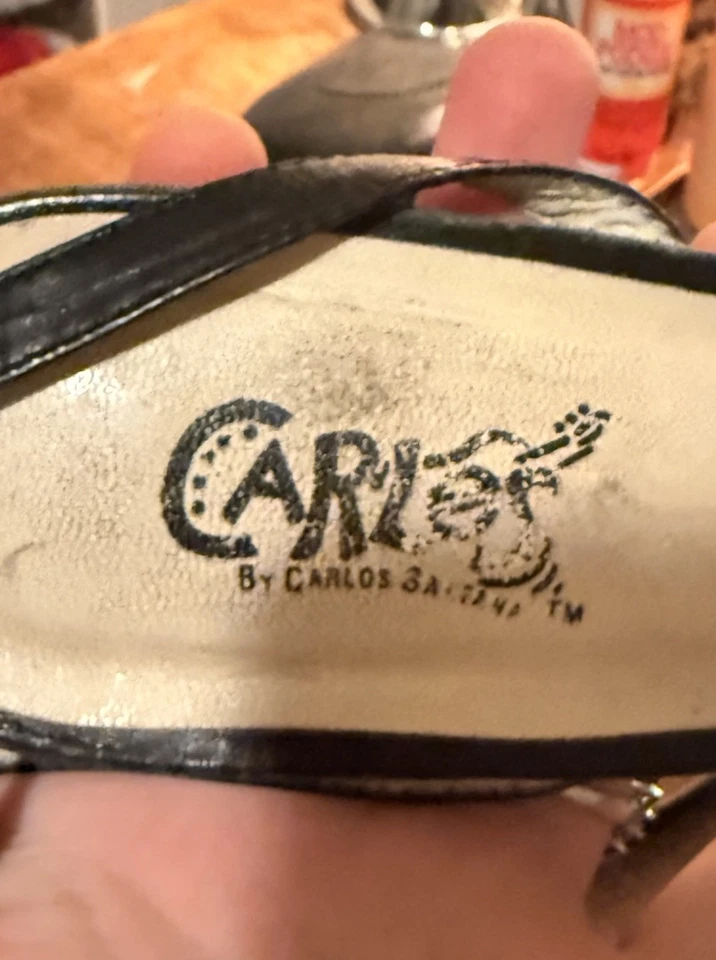 Zapatos de salón de tacón de gatito para mujer, talla 10 Foto 3 de 4