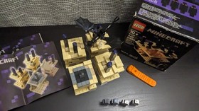 LEGO 21107 Minecraft + Micro World &ndash; "The End" Complete w/ box + manuals