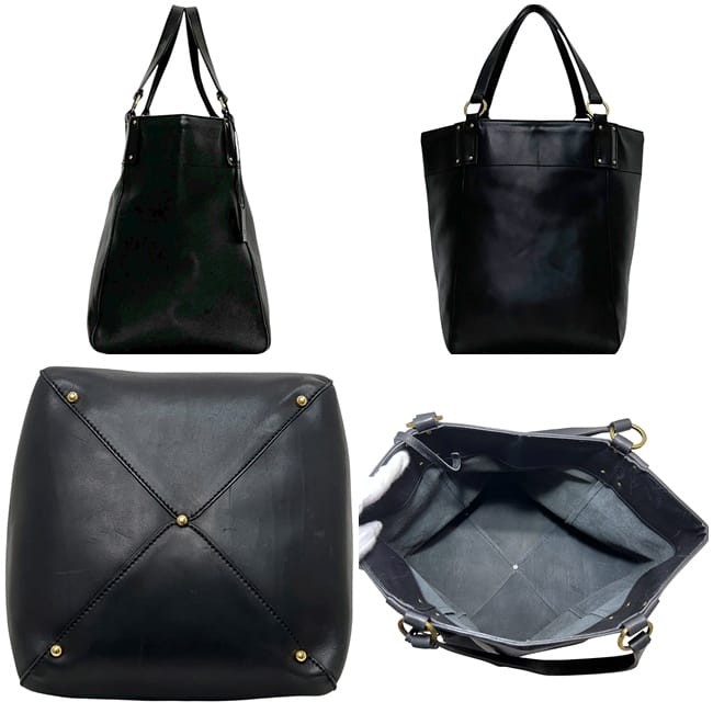 Pre-owned Gucci black tote bag 94885 with pouch. 1705 GUCCI. Large