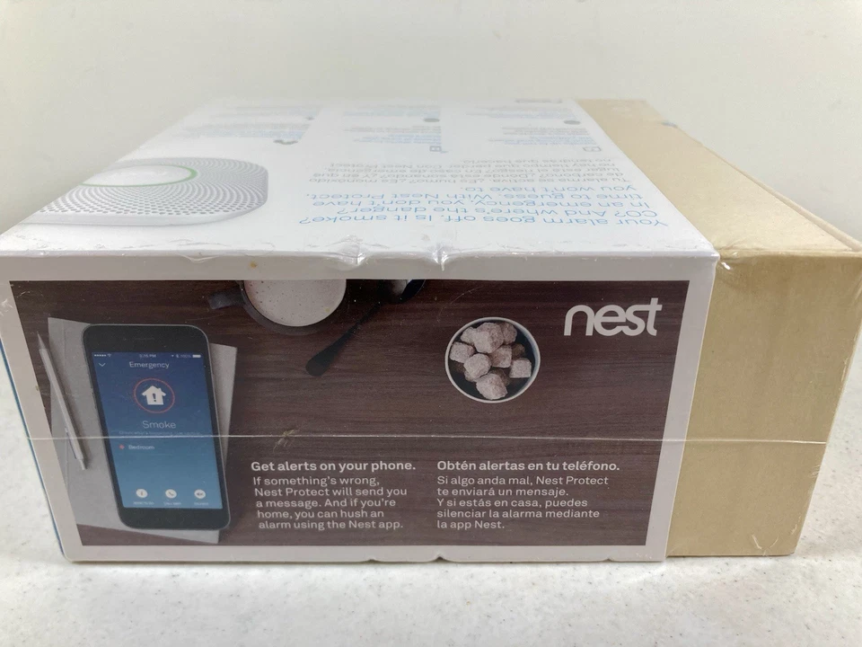 Google Nest Protect Batería S3000BWES Detector de Alarma de Humo/Monóxido de Carbono Blanco Foto 4 de 4