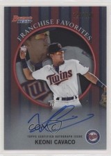 2019 Bowman's Best 1999 Franchise Favorites /150 Keoni Cavaco #99FFA-KC Auto 8k4