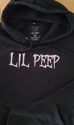 Lil Peep OG Design Hoodie (Puff Print), Gr. M *Original* gebraucht