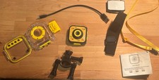 PROGRACE Pool Toy  Kids Underwater Camera - IP68 Waterproof Action Camera yello