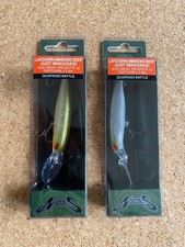 Laydown Minnow Deep Just Wakasagi 66mm 6.1g Suspend Lure 1.8m 2-color set