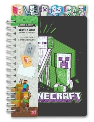 Insight Editions Minecraft: Hostile Mobs Spiral Notebook (Spiral Bound)