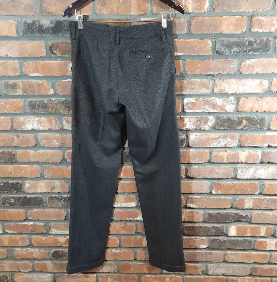 Dolce & Gabbana Pantalones de Lana Tweed Puños Pierna Recta Academia Para Mujer 44 / EE. UU. 8 Foto 4 de 4