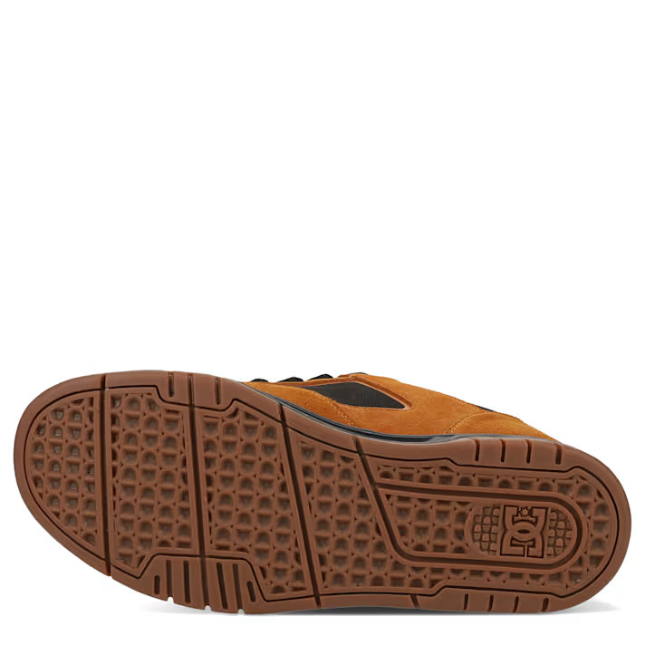 DC SHOES MENS COILER SUEDE LOW RETRO CASUAL SKATEBOARD SNEAKER SHOES