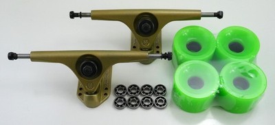 Longboard/Skateboard Lot Free Soul Trucks, Blank Wheels, & VXB Bearings Part Set