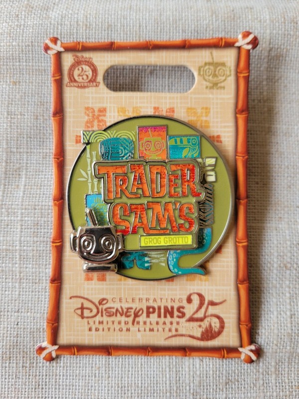 Walt Disney World Parks Polynesian Resort Trader Sam’s Grog Grotto LR Pin 2025