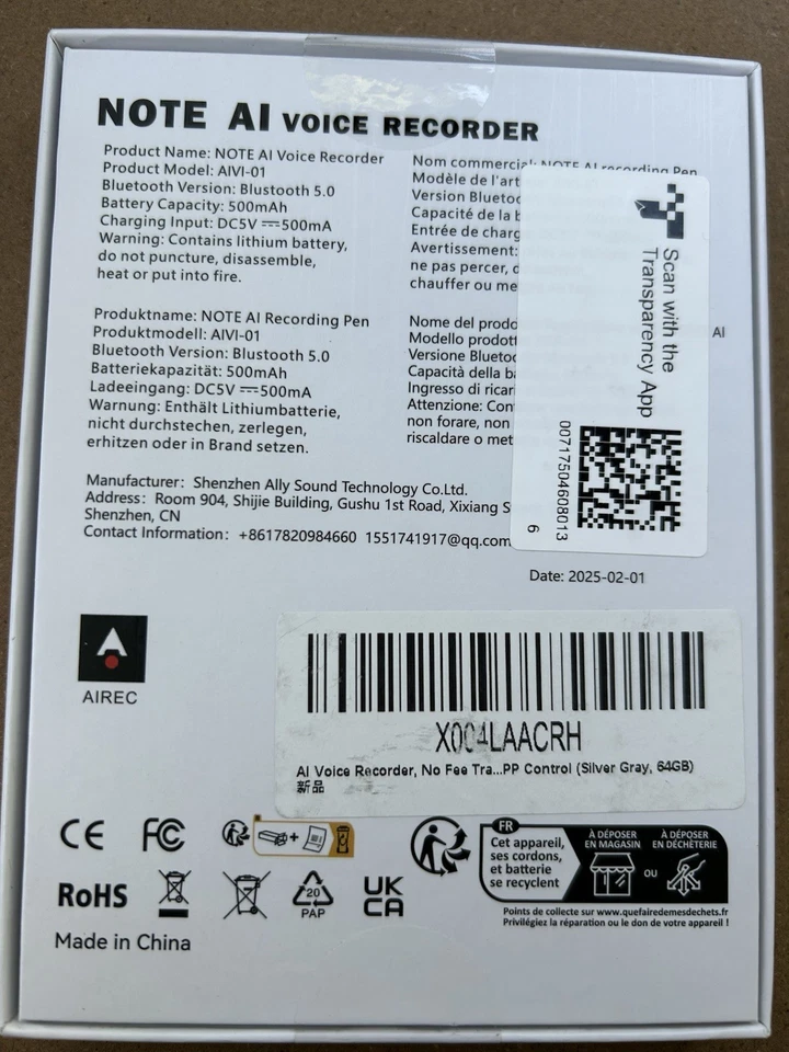 AI Voice Recorders, Transcribe & Summarize by ChatGPT, 112 Languages - Image 2 of 4