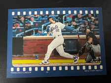 2026 Topps Heritage Ready or Action #RA-Francisco Lindor New York Mets